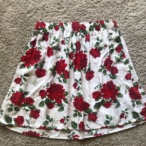 Floral skirt
